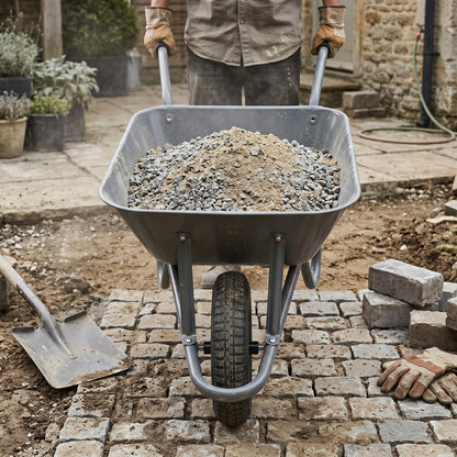 Home Garden Hero | Steel Yard Cart | Gift-Ready Modern Gray