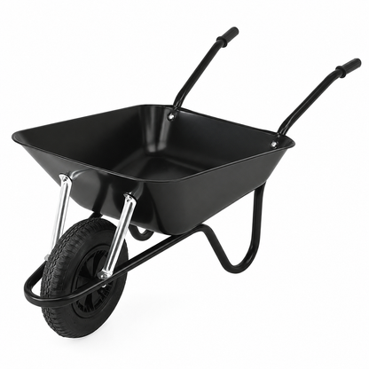 Garden Essential | Steel Yard Cart | Gift-Ready Black Finish