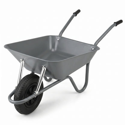 Home Garden Hero | Steel Yard Cart | Gift-Ready Modern Gray