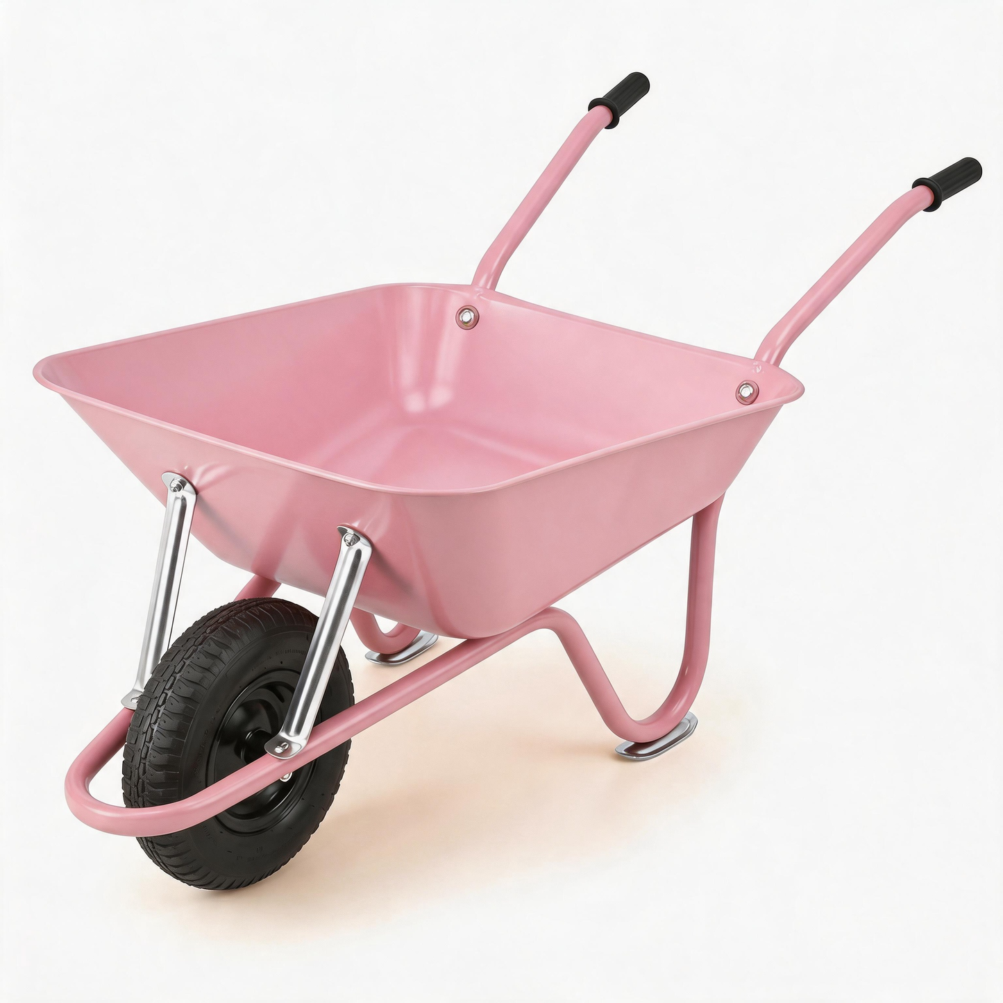 Garden Delight | Steel Utility Cart | Gift-Ready Blush Finish