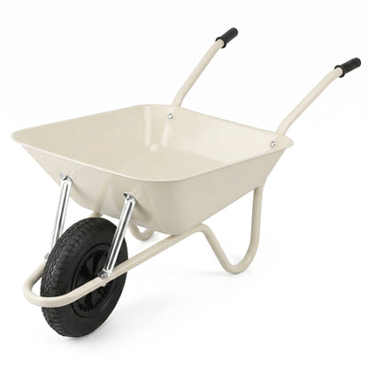 Backyard Favorite | Steel Utility Cart | Gift-Ready Ivory Finish