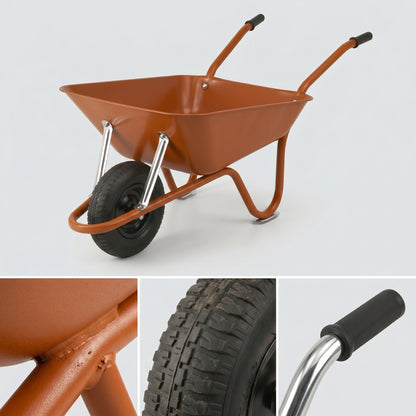 Garden Essential | Steel Utility Cart | Gift-Ready Autumn Copper