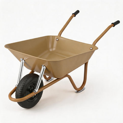 Rustic Essential | Steel Garden Cart | Gift-Ready Earth Tone