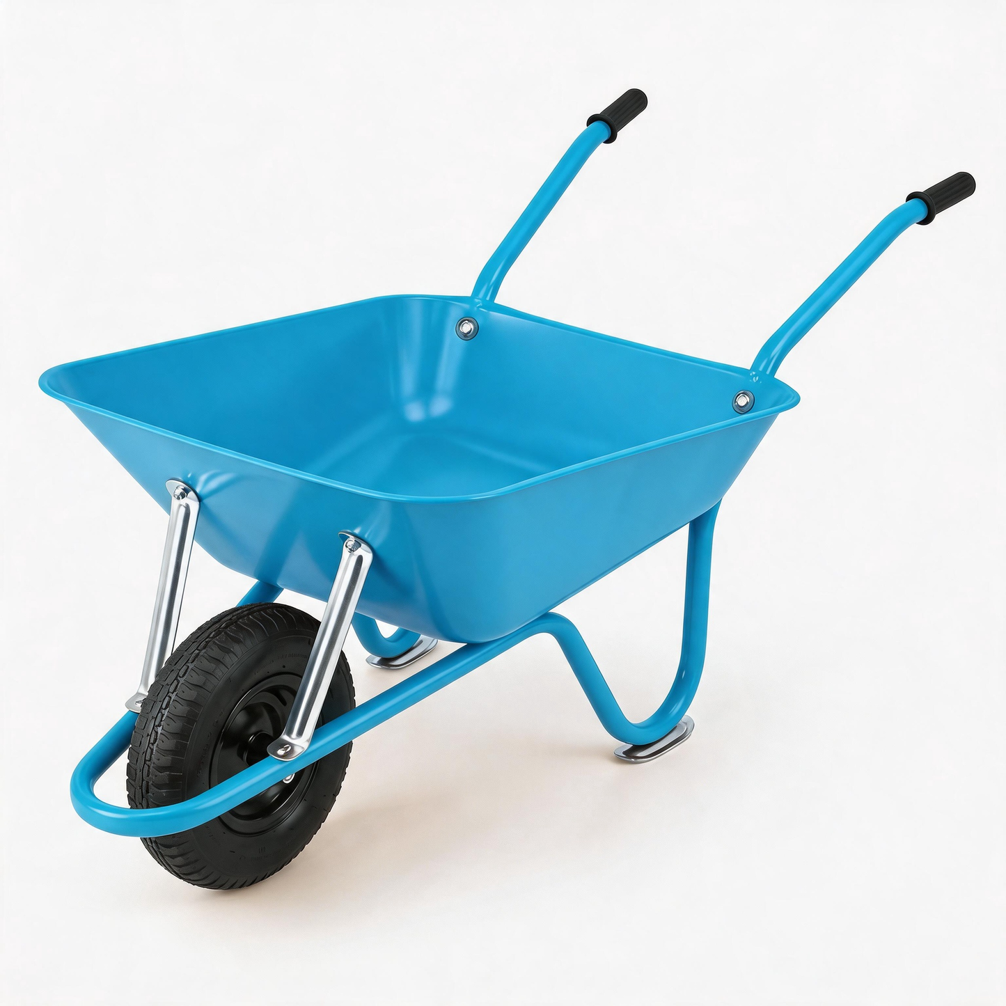 Outdoor Classic | Steel Garden Cart | Gift-Ready Ocean Blue