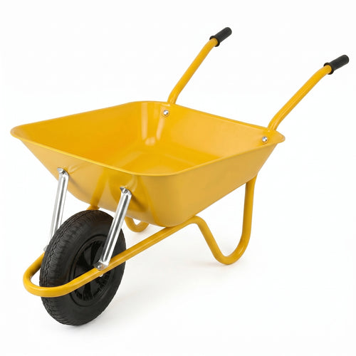 Outdoor Favorite | Steel Garden Cart | Gift-Ready Sunshine Yellow