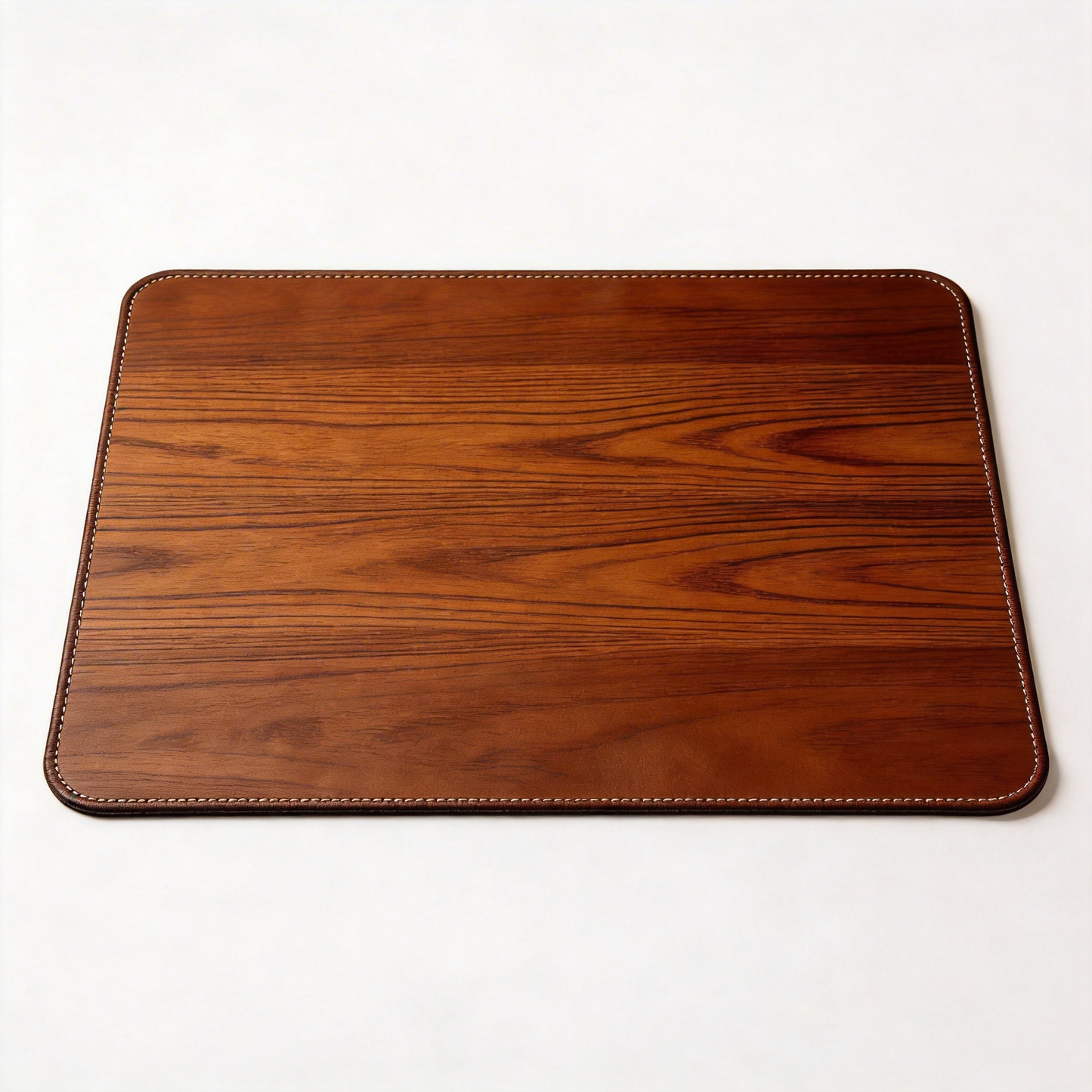 Stylish Wood Grain Desk Mat | Premium Leather | Modern Office Decor | For Professionals | Durable Design