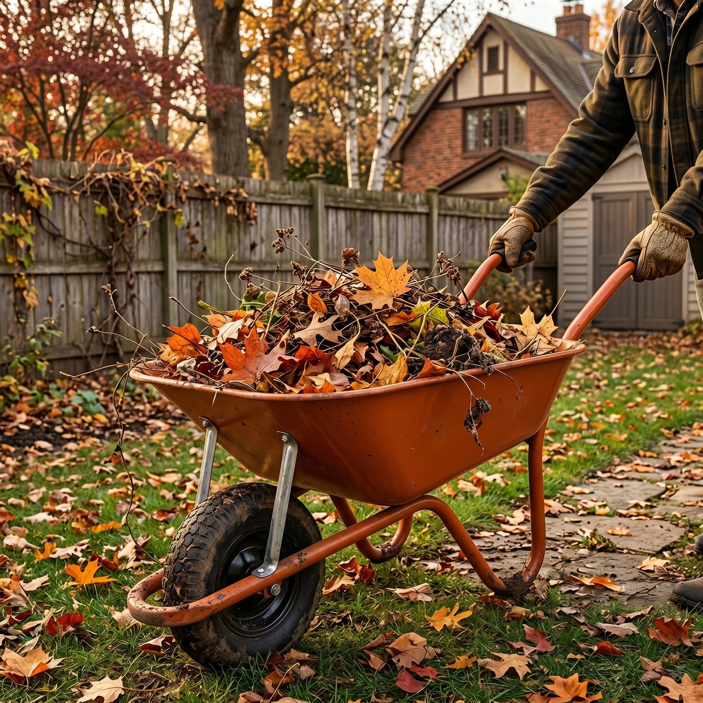 Garden Essential | Steel Utility Cart | Gift-Ready Autumn Copper