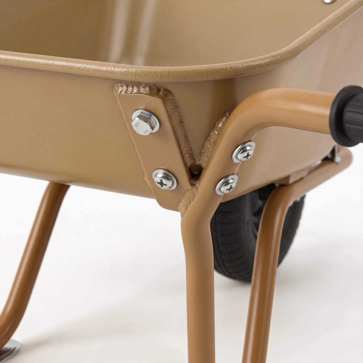 Rustic Essential | Steel Garden Cart | Gift-Ready Earth Tone
